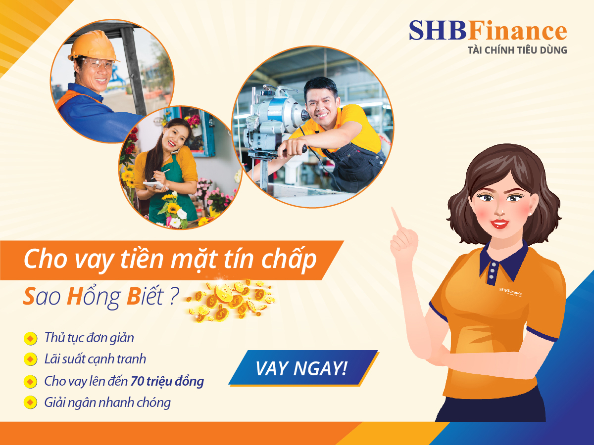 SHB Finance tuyển dụng Nhân viên kinh doanh